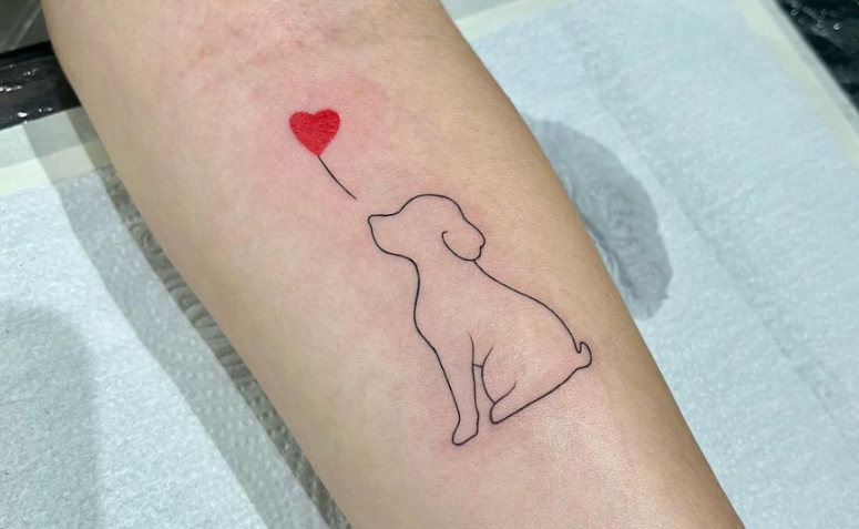 Tatuagem de cachorro: ideias para eternizar seu aumor