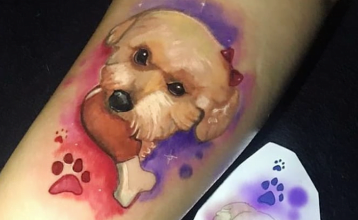 tatuagem de cachorro 124