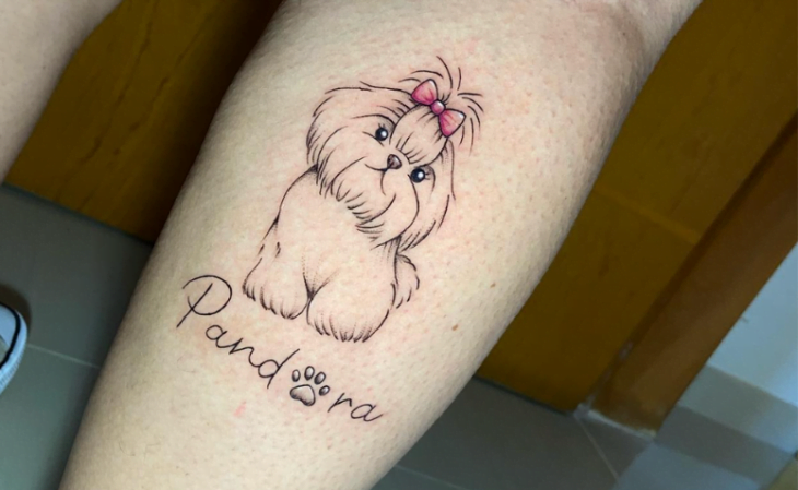 tatuagem de cachorro 137