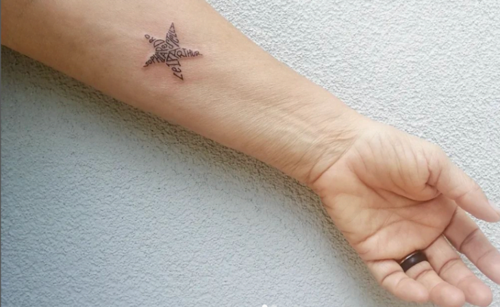 tatuagem feminina no braço 125