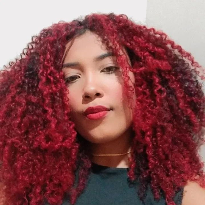 cabelo vermelho cereja 40