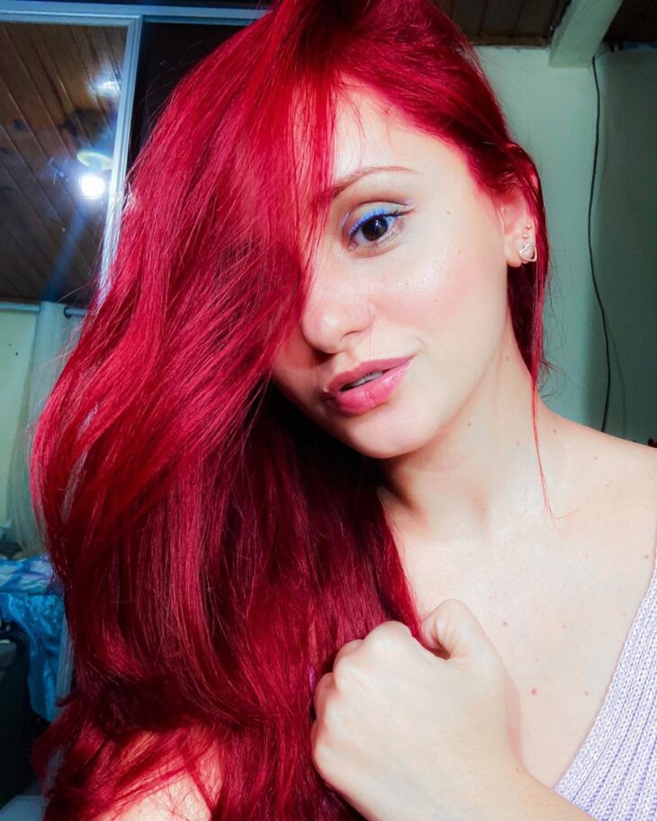 cabelo vermelho cereja 37