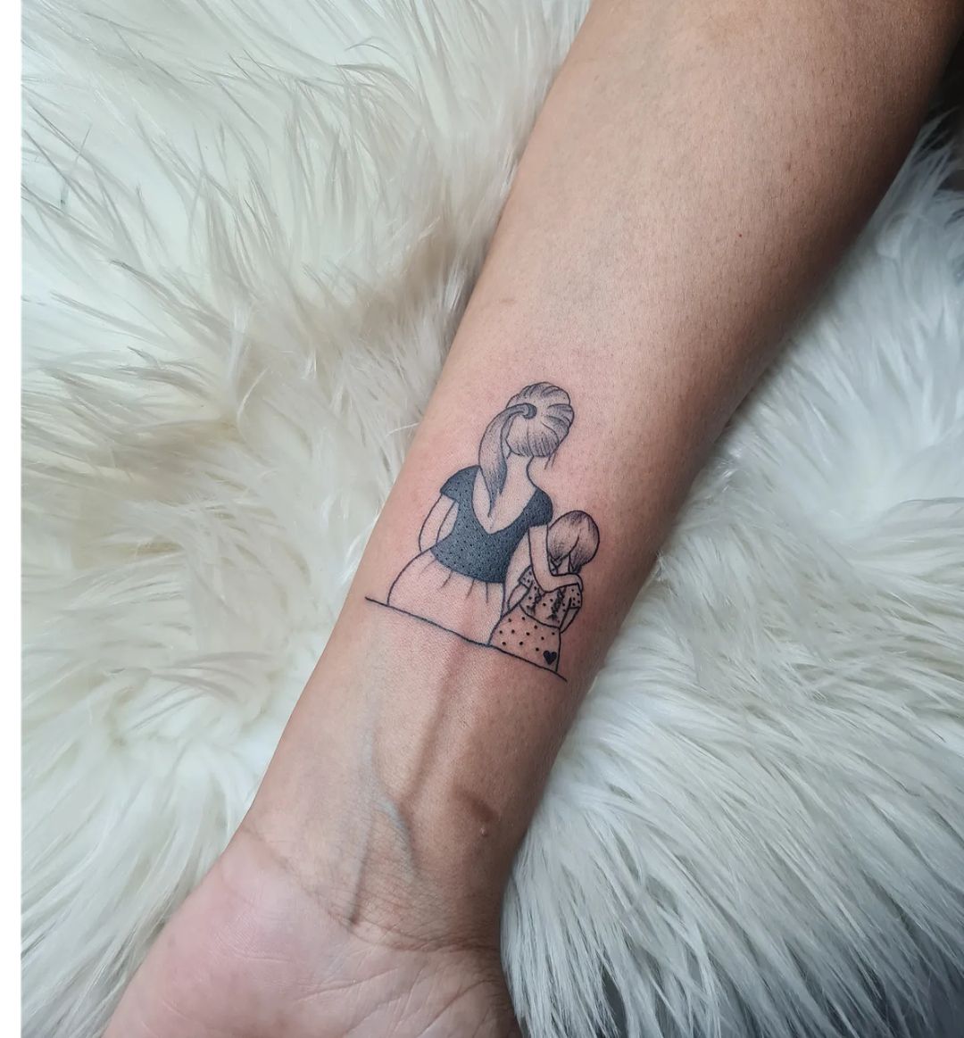 Tatuagem mãe e filha: 35 artes para expressar amor