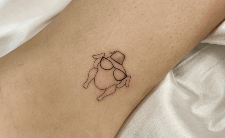 tatuagem feminina no braço 100