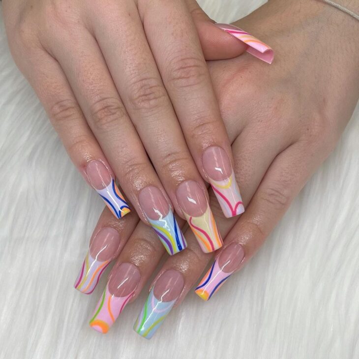 unhas de gel decoradas 68