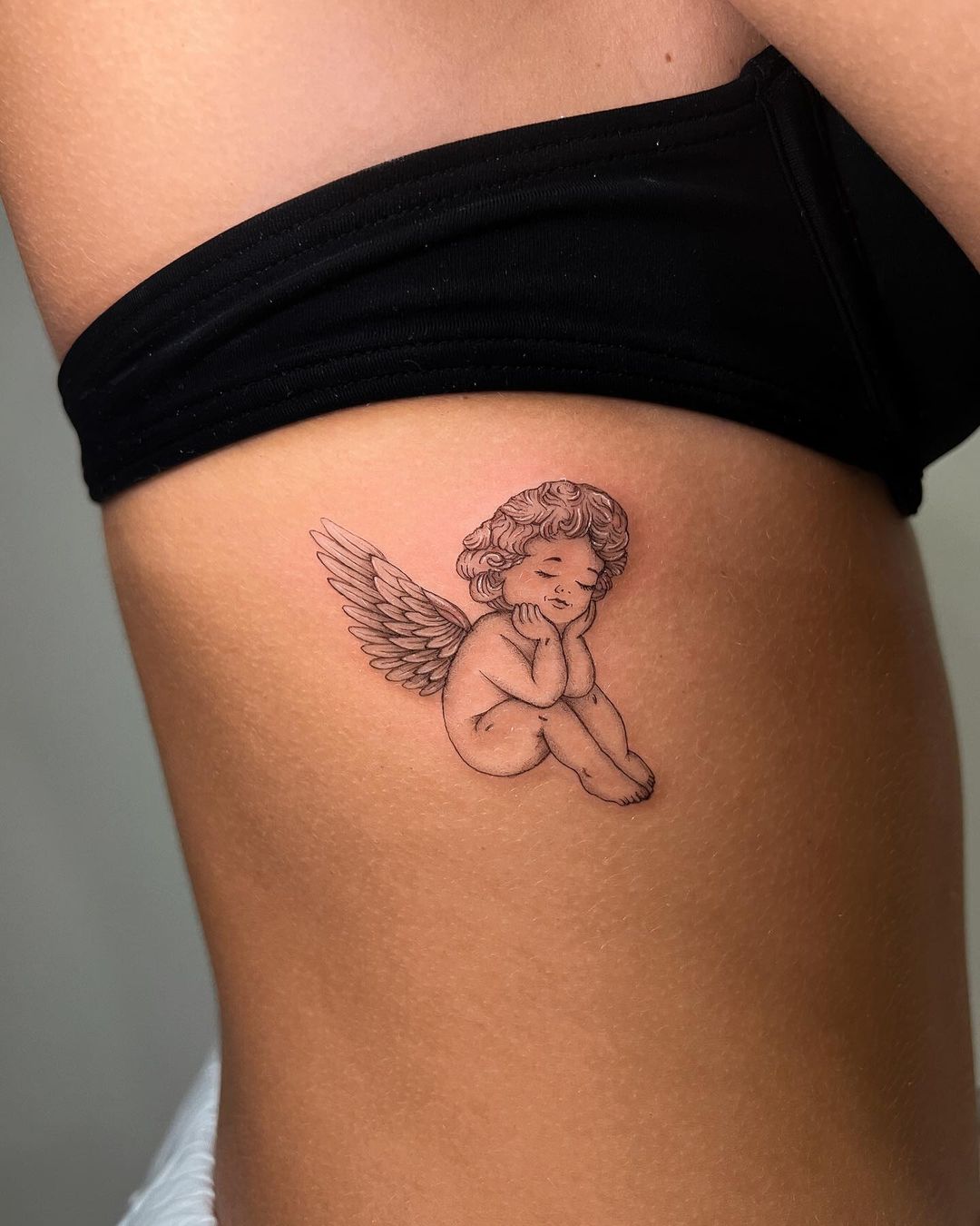 Tatuagem de anjo: 50 ideias que simbolizam amor e proteção