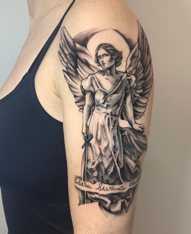 tatuagem de anjo 61