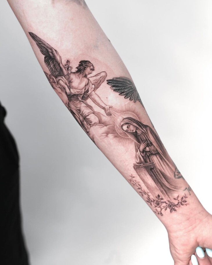 tatuagem de anjo 62