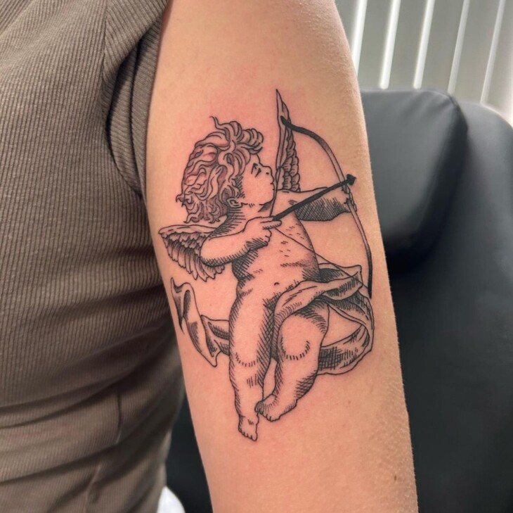 tatuagem de anjo