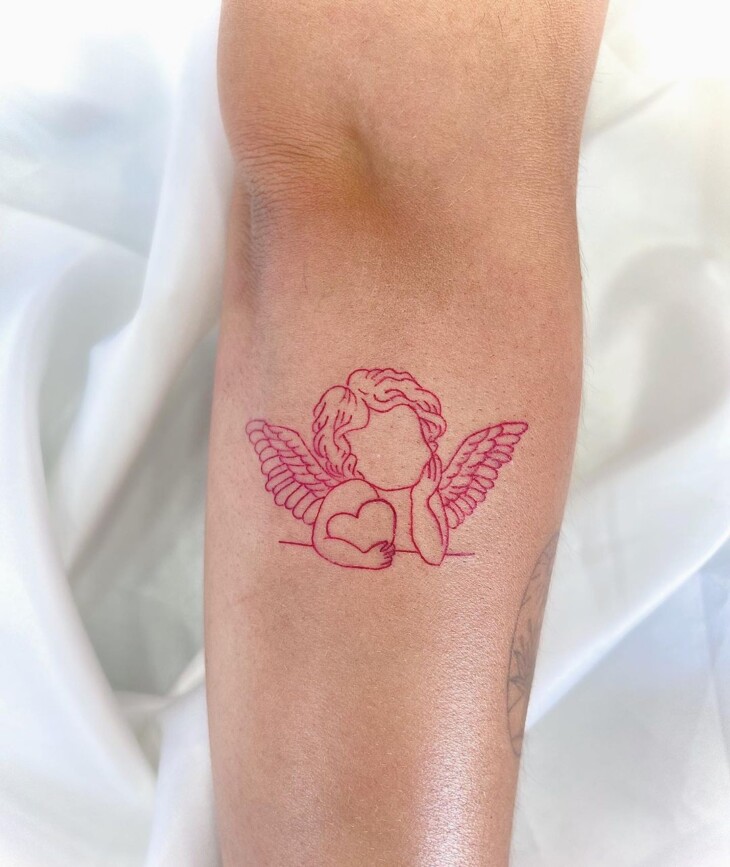 tatuagem de anjo 74