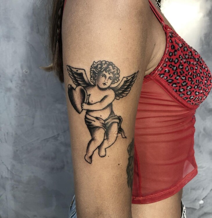tatuagem de anjo 75