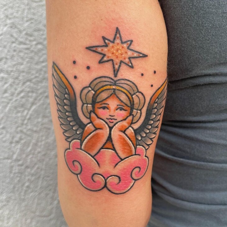 tatuagem de anjo 91