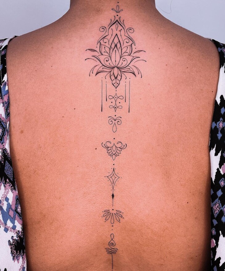 tatuagem nas costas feminina 66