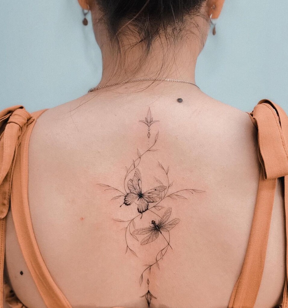 Tatuagem nas costas femininas: 70 artes para fazer a sua