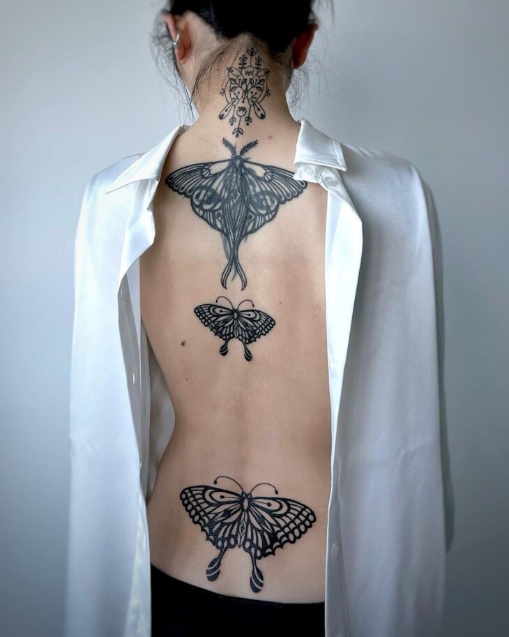 tatuagem nas costas feminina 89