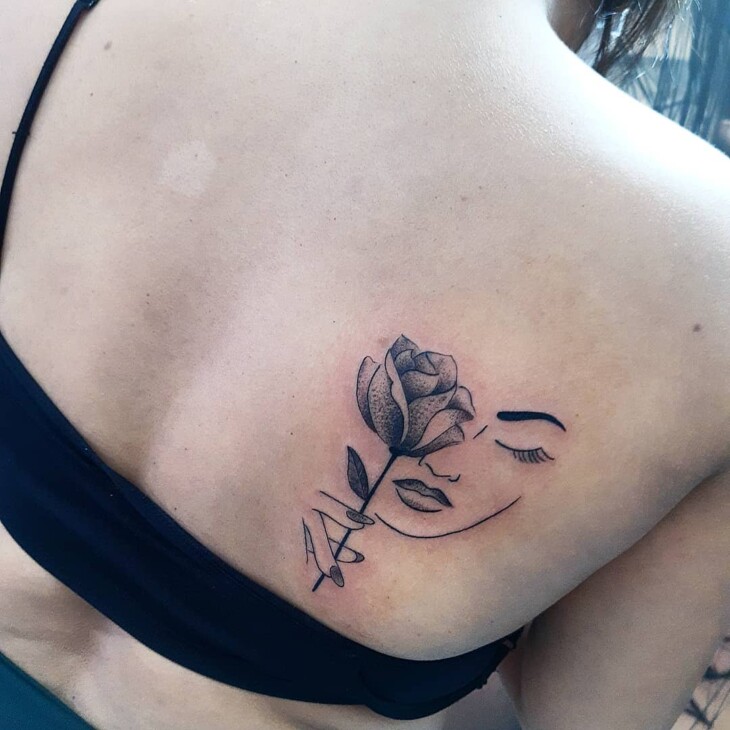 tatuagem nas costas feminina 120