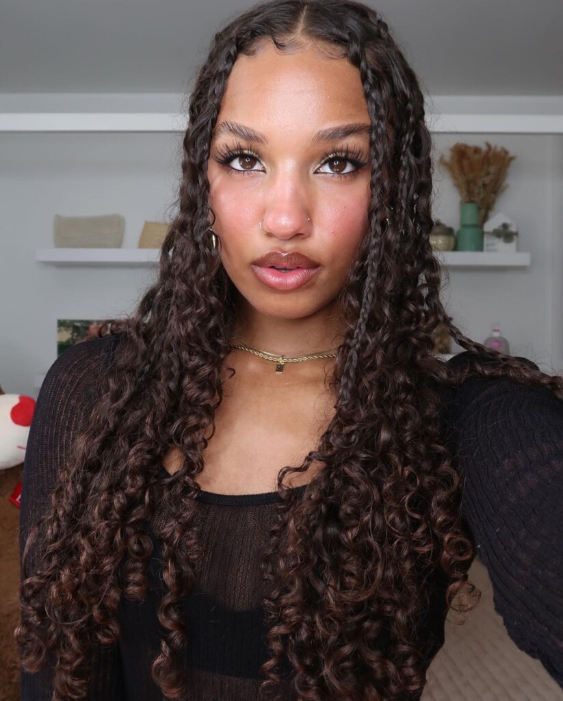 Trança em cabelo cacheado: modelos, penteados e tutoriais