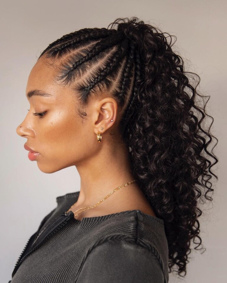 Trança em cabelo cacheado: modelos, penteados e tutoriais