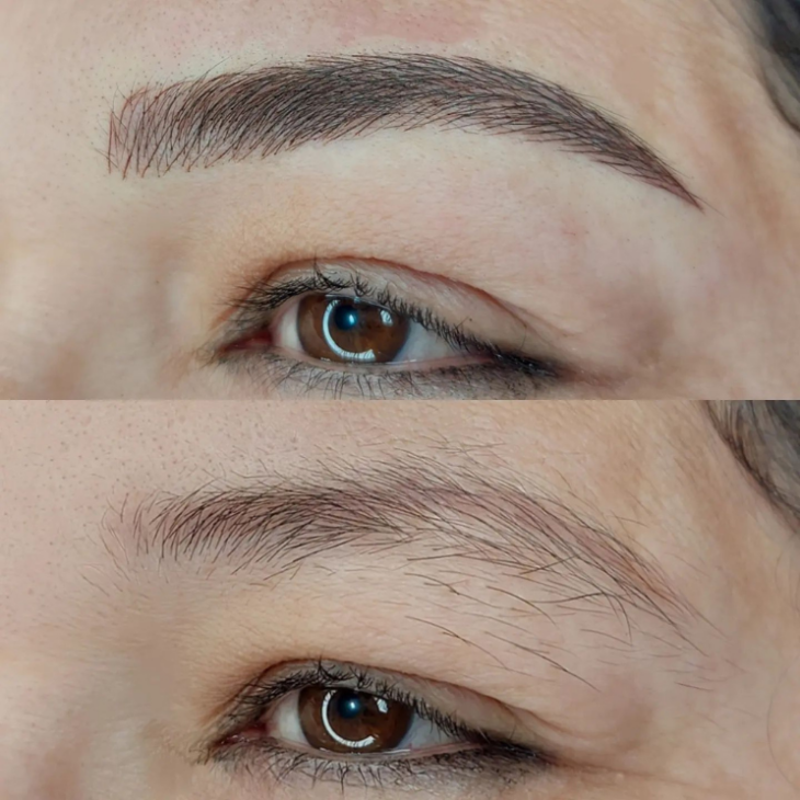 Sobrancelha fio a fio: antes e depois + guia completo
