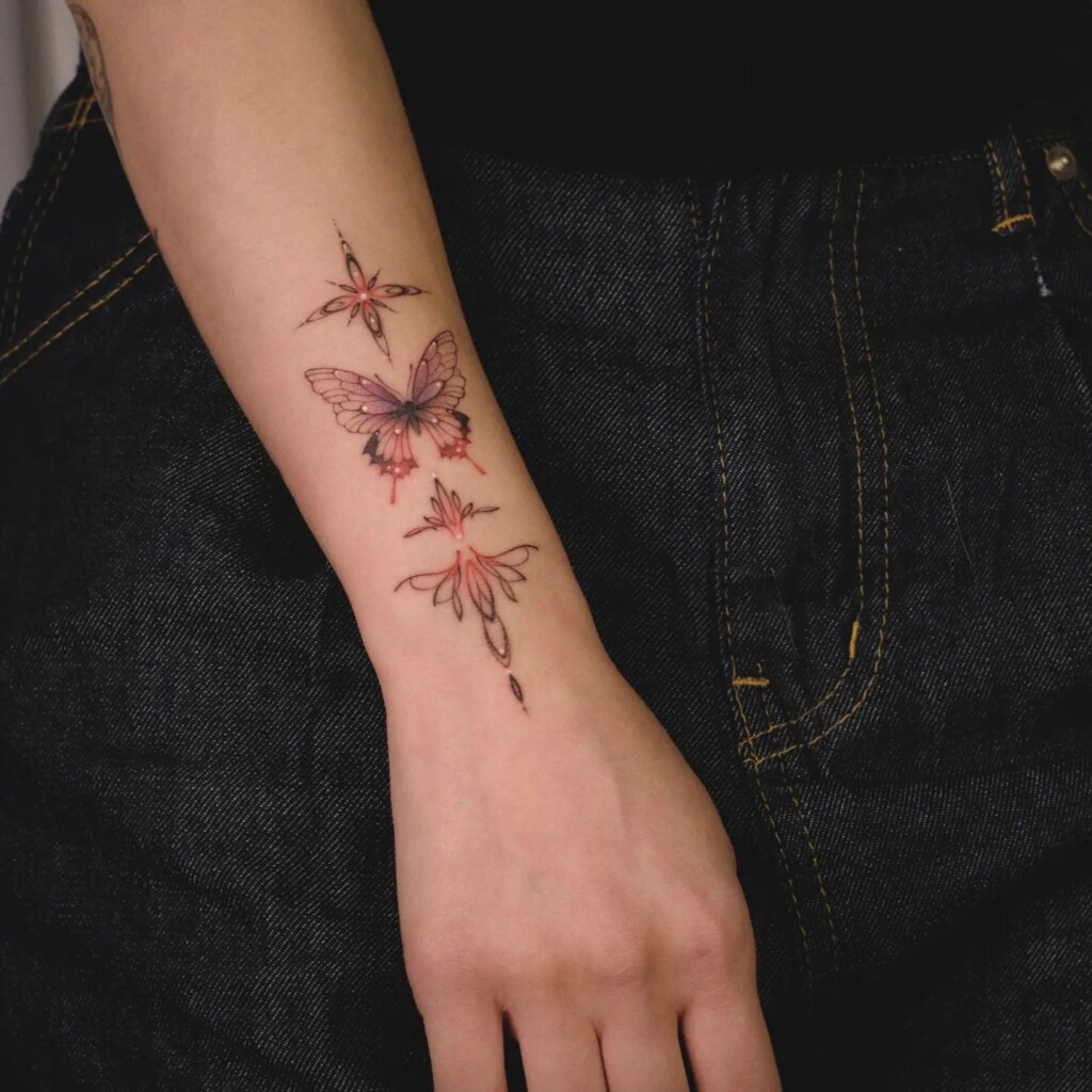 tatuagem de borboleta 142