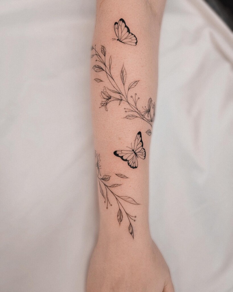 tatuagem de borboleta 141