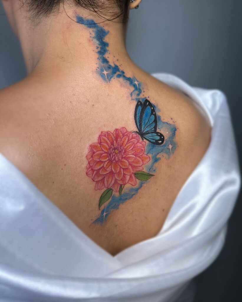 tatuagem de borboleta 111