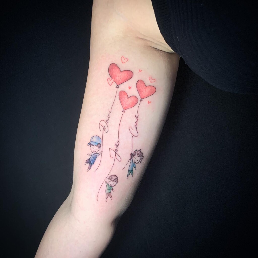 Tatuagem para filhos: 50 artes que eternizam o amor