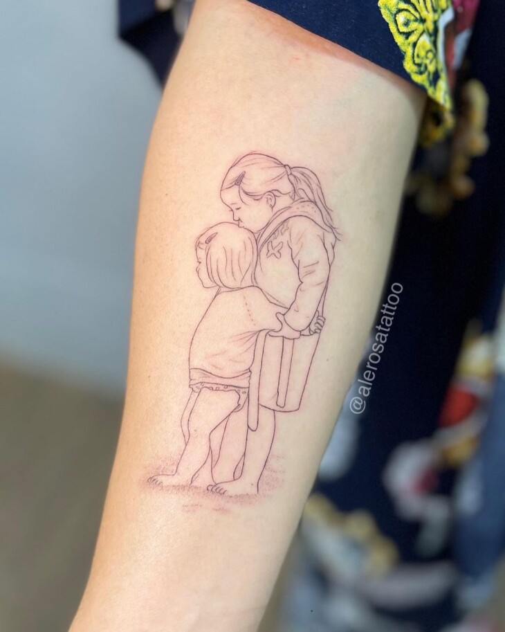 tatuagem para filhos 100