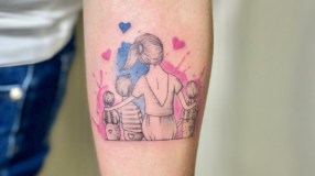 Tatuagem para filhos: 50 artes que contam histórias de amor