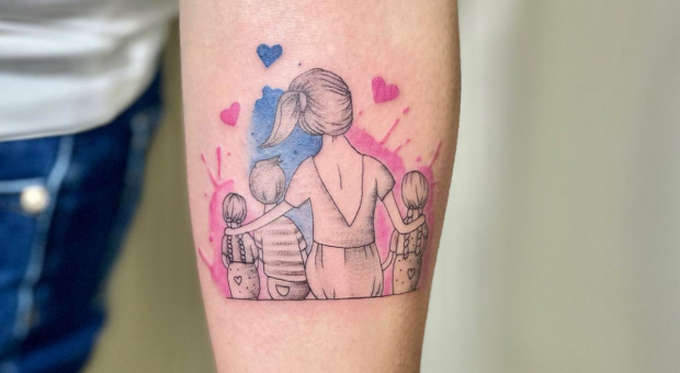 Tatuagem para filhos: 50 artes que contam histórias de amor